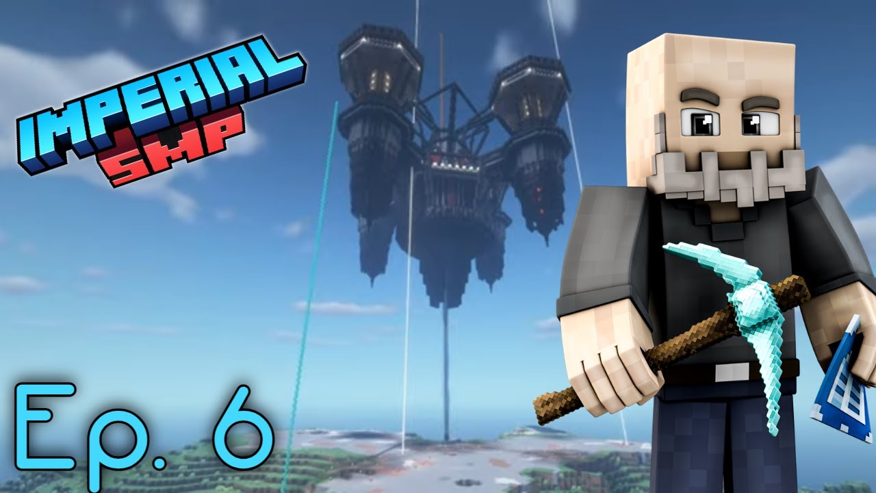 A FLOATING MEGABASE!!! - Imperial SMP: 6 - YouTube