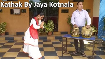 Kathak By Jaya Kotnala || Kathak Teentaal || Rangmanch Ka Tukda || Paran Aamad And Kavitt In Teental