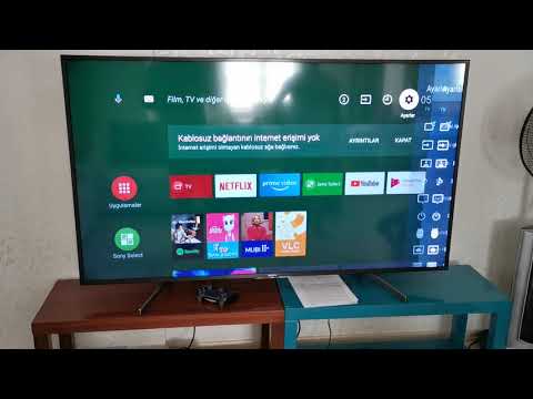 Video: Sony Bravia TV'mi WIFI'ye nasıl bağlarım?