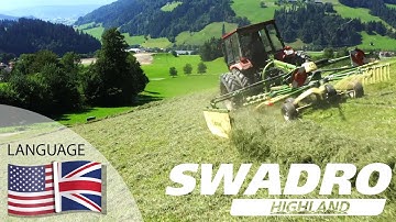 Swadro S Highland – KRONE rotary rakes