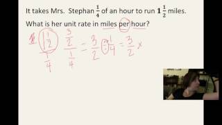 Unit Rates with Complex Fractions