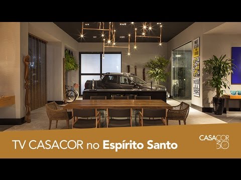 A Garagem de Estar Renault com Jardim da CASACOR ES 2016 cozinhas pequenas e simples