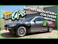 Battery Trunk Relocation and Coilover Install on Your Mazda RX8!