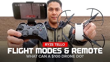 Ryze Tello Drone - Flight Modes and Bluetooth Remote Controller