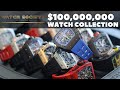 $100,000,000 WATCH COLLECTION! The rarest Richard Mille ever, one of one. Part 1 diamonds