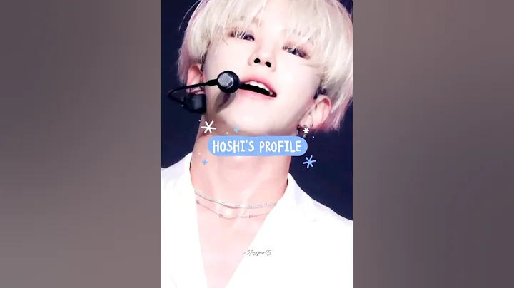 Hoshi's profile 😍💘 #hoshi #seventeen #carat #shorts #tiktok #kpop #svt
