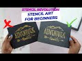 Stencil Revolution Review| Stencil Art For Beginners