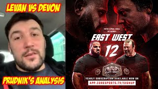 Evgeny Prudnik talks about the latest Devon vs Levan supermatch