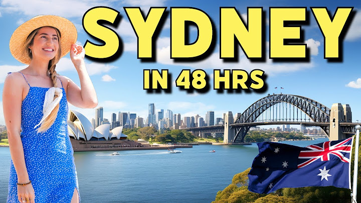 Best Things To Do In Sydney In 48 Hours: Australia Travel Vlog | CJ Explores
