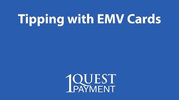 Tipping with EMV Chip Cards