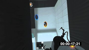 Portal 2 Too Many Faith Plates Custom Map Speedrun