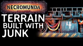 Modular Necromunda Terrain Made From Junk