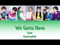 GENIC/We Gotta Move - Color Coded Lyrics (Kan/Rom/Indonesia)