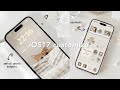 Ios 17 aesthetic customise  beige theme   custom iphone theme widgets icons tutorial