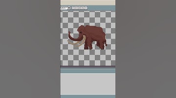 🧊Mammoth🧊 #gamedev #pixelart #art #2dart #gameartdesign #timelapse #godot #timelapse #gamedesign