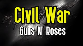 Miniatura de "Civil War (KARAOKE) | Guns N' Roses"