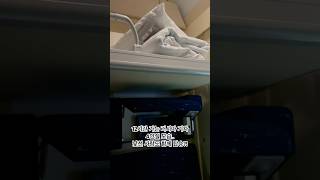 금고가 있는 기차 내부 4인실의 모습 #러시아여행 #하바롭스크 #해외여행