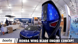 Honda Wing Blade Engine Concept First Look Video Sponsored By United Marine Underwriters
