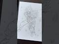 【ドラゴンボール】リクエスト　親子かめはめ波を描いてみた‼️パート２#shorts
