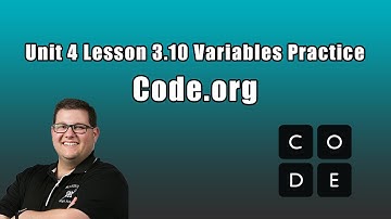 Code.org Unit 4 Lesson 3.10 Variables Practice