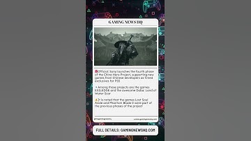 🚨Official Sony launches the fourth phase of the China Hero Project