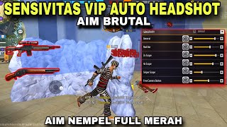 2026 VIRAL (FF AUTO HEADSHOT SENSITIVITY)⚙️📲 FULL RED AIM LIKE A CHEATER😱SUITABLE FOR ALL PHONES🔥
