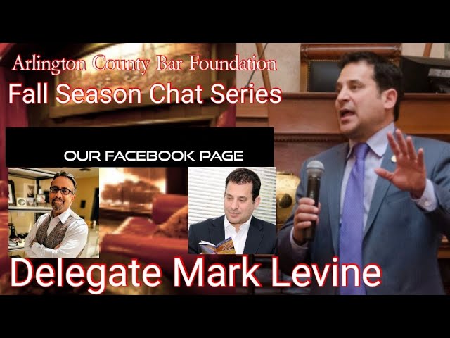 Delegate Mark Levine inConversation