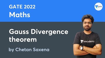 L 49 | Gauss Divergence theorem | Maths #GATE2022 #ESE2021 by Chetan Sir