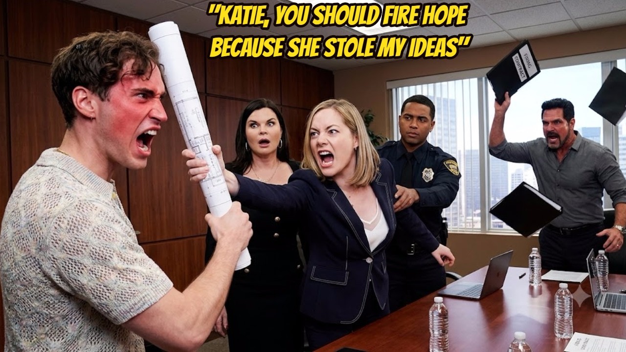 "Katie, you should fire Hope because she stole my ideas" - Deke's shocking betrayal B&B Spoilers
