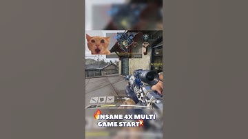 4x Multi to start the game 🤩 #callofduty #codm #ranked #mp #sniper #codmobileclips