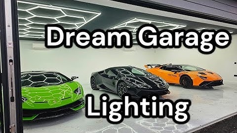 Installing the Brightest Garage Lighting | Hex Lights