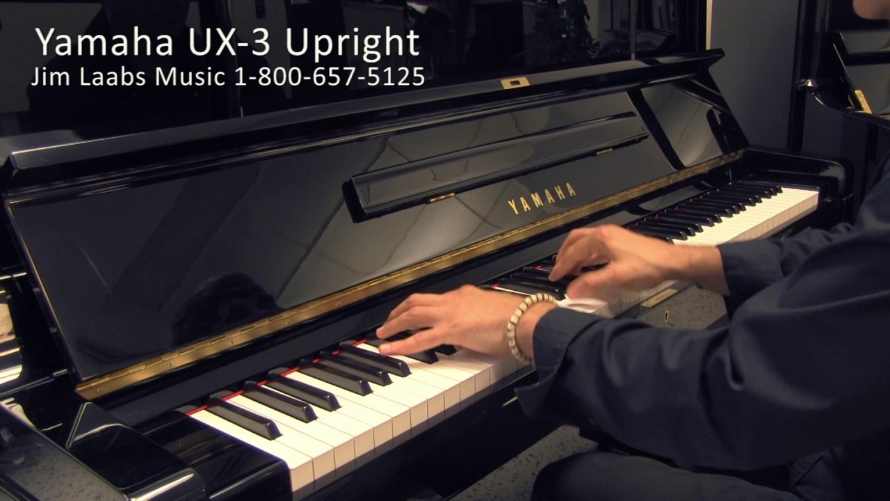 Yamaha UX-3 Upright Piano - Serial Number 4069329 - YouTube.