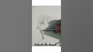 hobby idea/ how to sketch face/just in 8minutes #drawing #shorts #stepbystep #easy #video #diy #