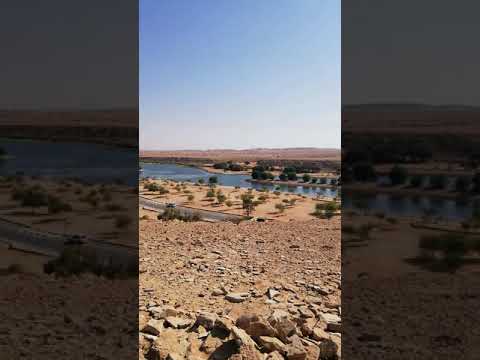 ٦٢ منظر من منتزه البحيرات جنوب مدينة الحائر جنوب العاصمة الرياض المملكة العربية السعودية ١