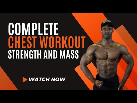 Powerbuilding Chest Workout: Complete workout for strength and