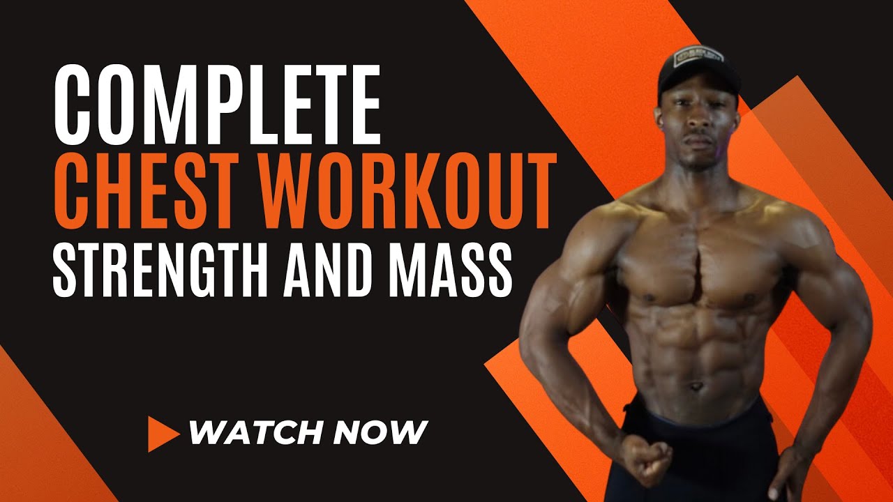 Powerbuilding Chest Workout: Complete workout for strength and