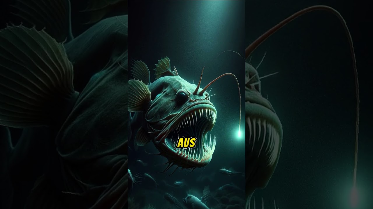 Wusstest du? Der Anglerfisch hat einen leuchtenden Köder  