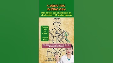 4 động tác dưỡng gan #DuocsiThoa #suckhoe #yhoccotruyen #shorts