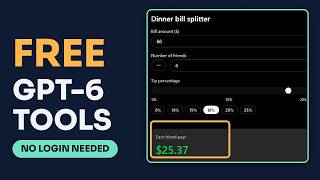 Full I Tested Free ChatGPT's New GPT-6 Tools So You Don't Have To (No Login!) News