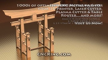 Japanese Miyajima Torii: 3D Assembly Animation (1080HD)