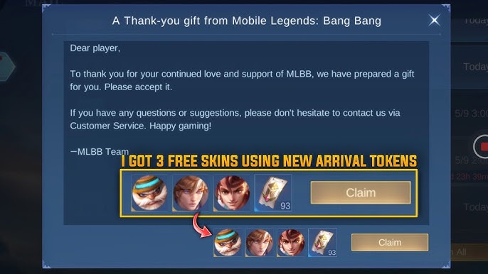 Mobile Legends: Bang Bang - 🤩Expecting a brand new look for your main?  Here's the chance! 😉Log in and vote for your hero NOW! 🥰We will design a  Legendary Skin for the