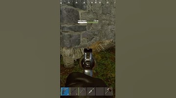 he had a twig floor... #rust #rustgame #rustpvp #playrust #gaming