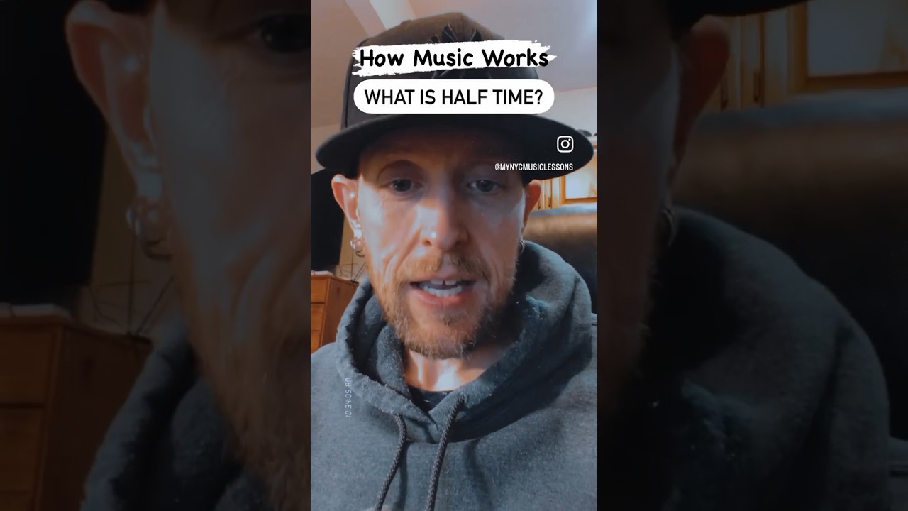 HowMusicWorks What Is Half Time musictheory musiclessons HowMusicWorks What Is Half Time musictheory musiclessons