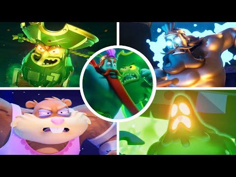 SpongeBob Titans Of The Tide All Bosses