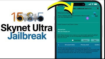 How to Jailbreak iOS 15.8.5 With skynettool ultra