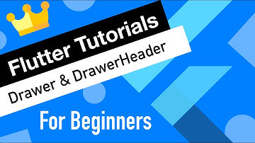 Flutter Tutorial for Beginners #17 Drawer & DrawerHeader