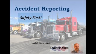 Accident Reporting: Safety First!