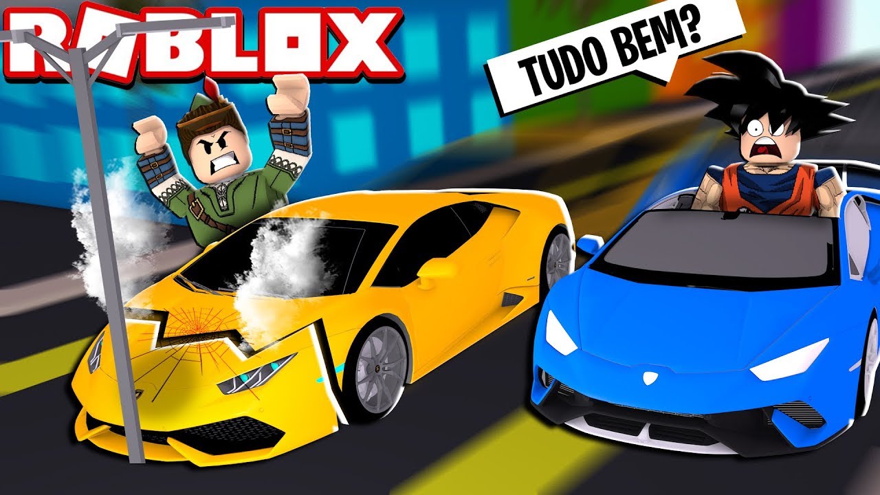 QUEBRAMOS MUITOS ÔNIBUS NO ROBLOX!! (Car Crushers 2) 