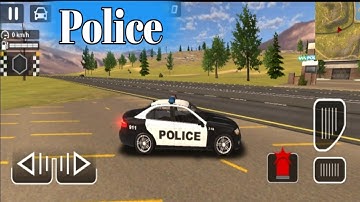 Drive For Speed Simulator #13 POLICE CAR UNLOCKED - Android Gameplay