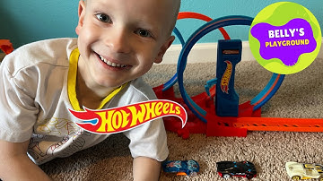 RAD HOT WHEELS LOOP MADNESS TRACK - Video for Kids